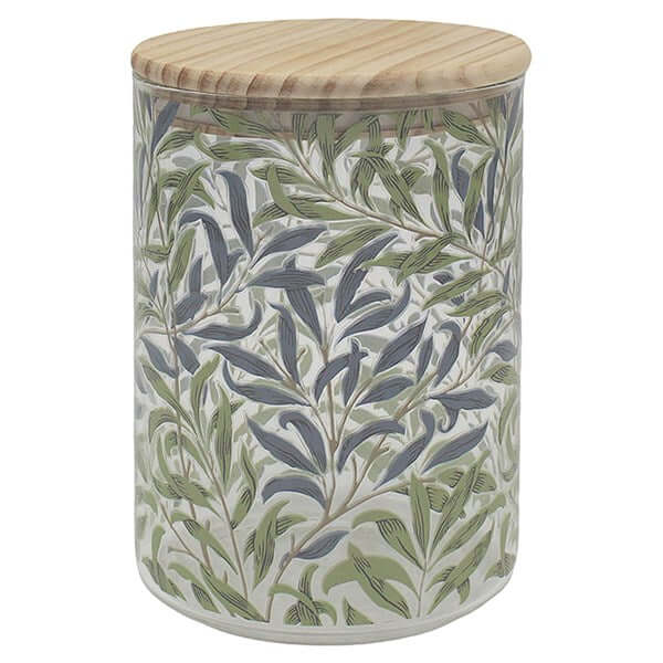 William Morris Willow Bough Glass Canister Medium