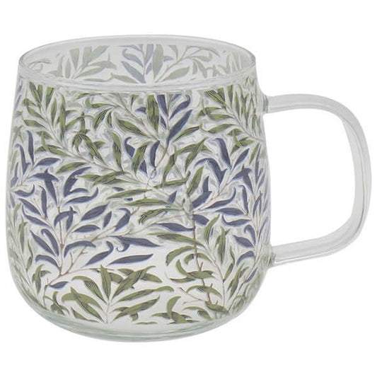 William Morris Willow Bough Glass Mug
