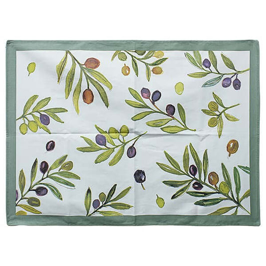 Olive Grove Tea Towel