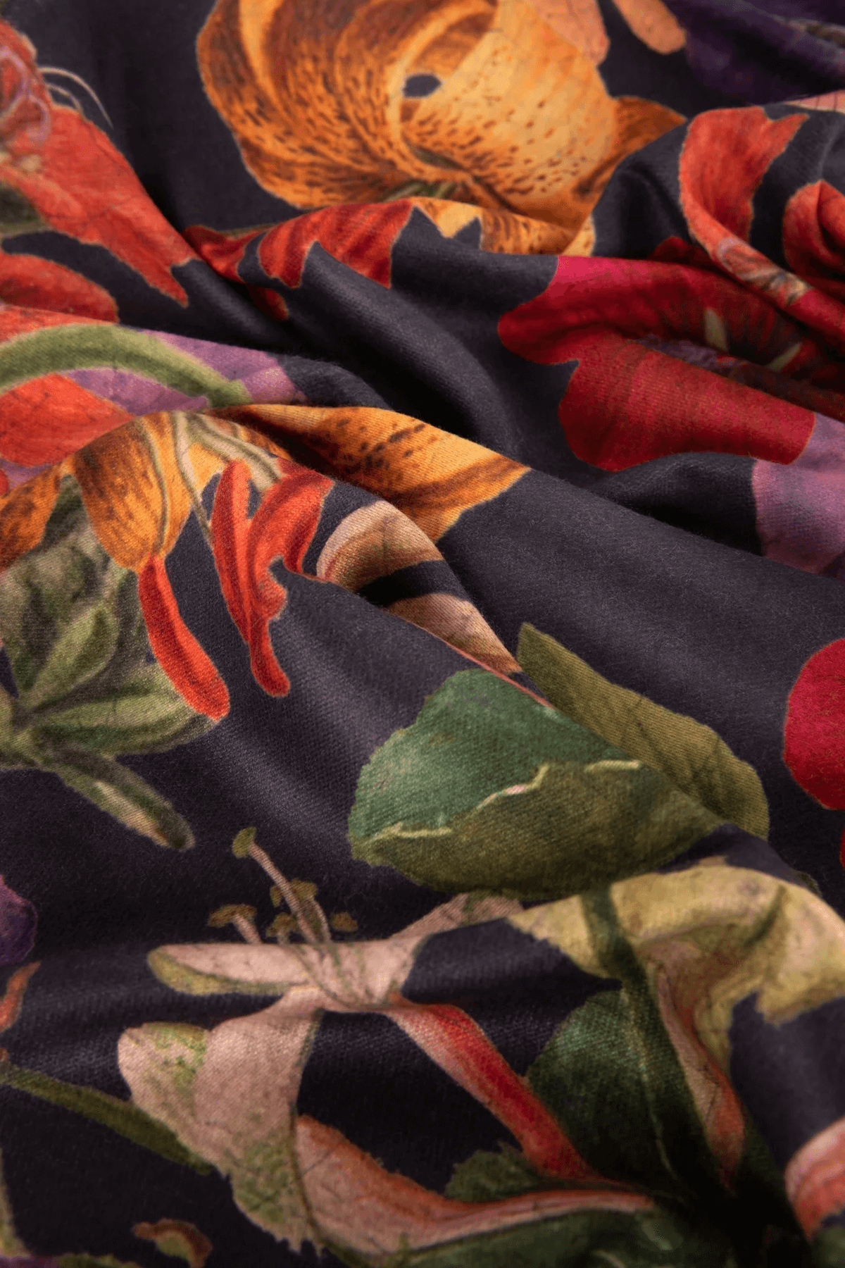 Powder Design Luxurious Scarf - Autumn Posy, Midnight