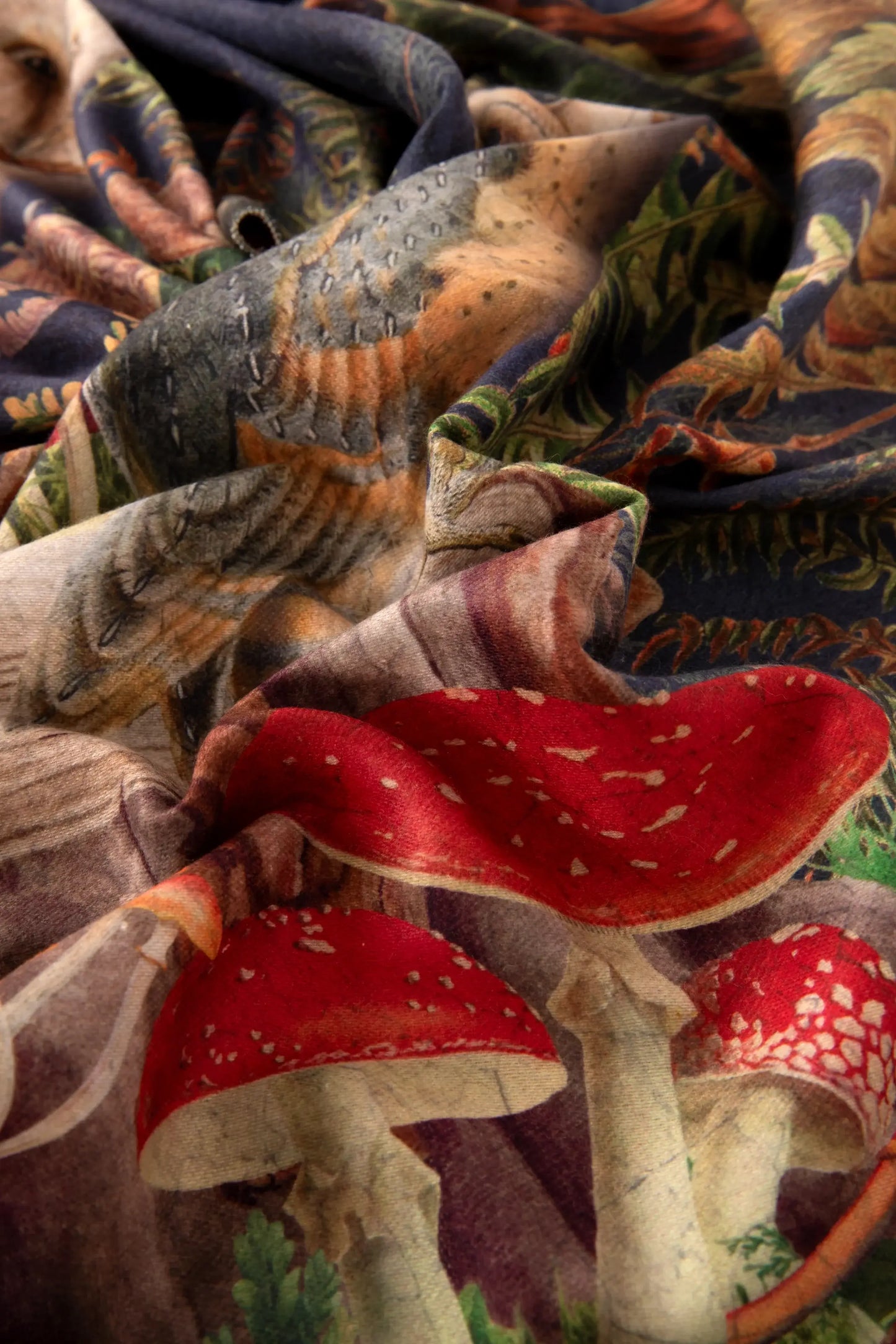 Powder Design Luxurious Scarf - Wild Woodland Owl