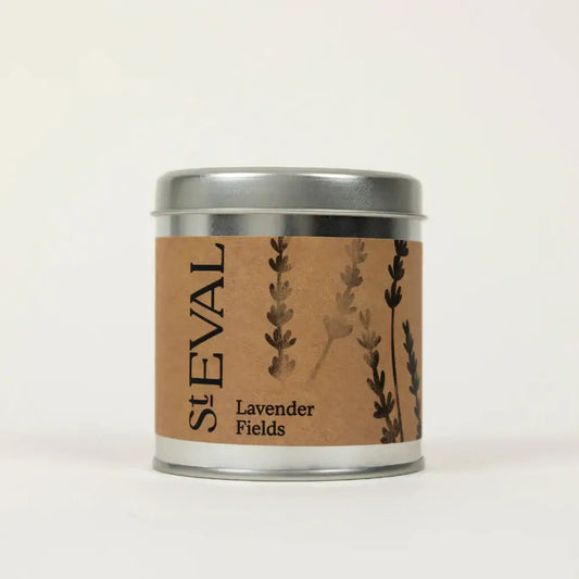 St Eval Artisan Candles - Lavender Fields Scented Tin Candle