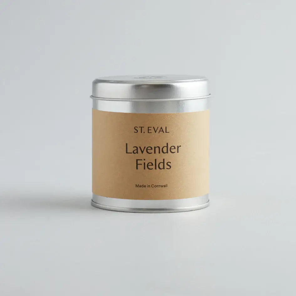 St Eval Artisan Candles - Lavender Fields Scented Tin Candle