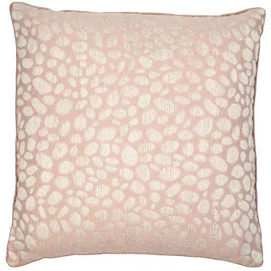 Large Pebbles Blush Cushion