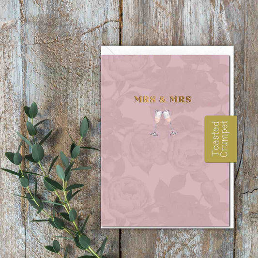 Mrs & Mrs Cello-Free Single Card