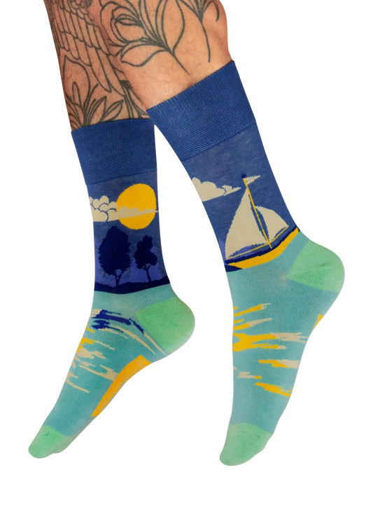 Powder Design Men's Socks - Smooth Sailing