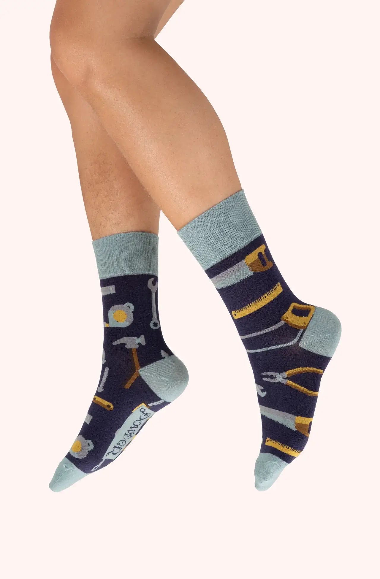 Powder Design Men's Socks - Tool Kit, Navy