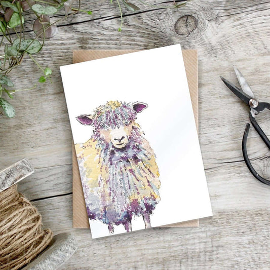 Sheep Single Card Cello-Free