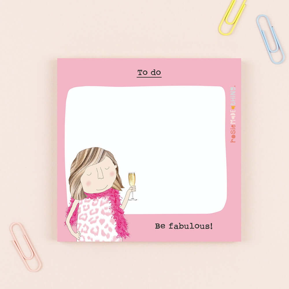 Be Fabulous Sticky Jots Pad