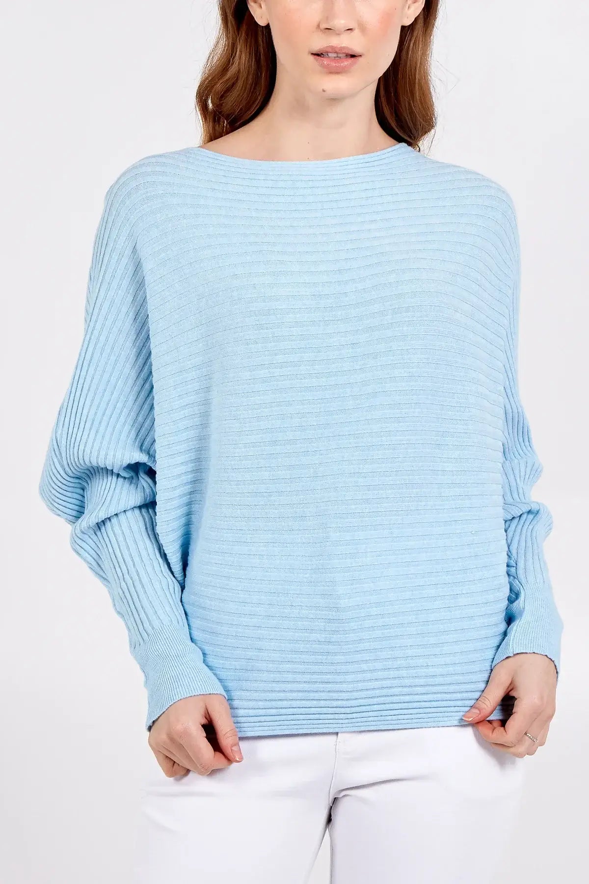 Yasmin Ribbed Batwing Jumper