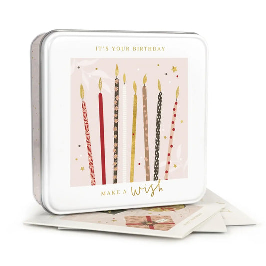 Whistlefish Cards - Celebrate Notelet Tin