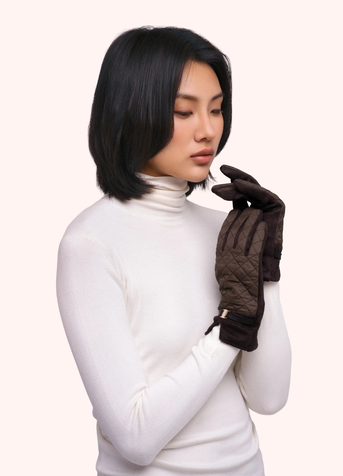 Powder Design Penelope Gloves - Chocolate