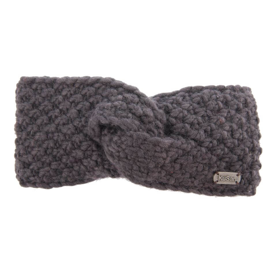 Headband Moss Yarn Charcoal