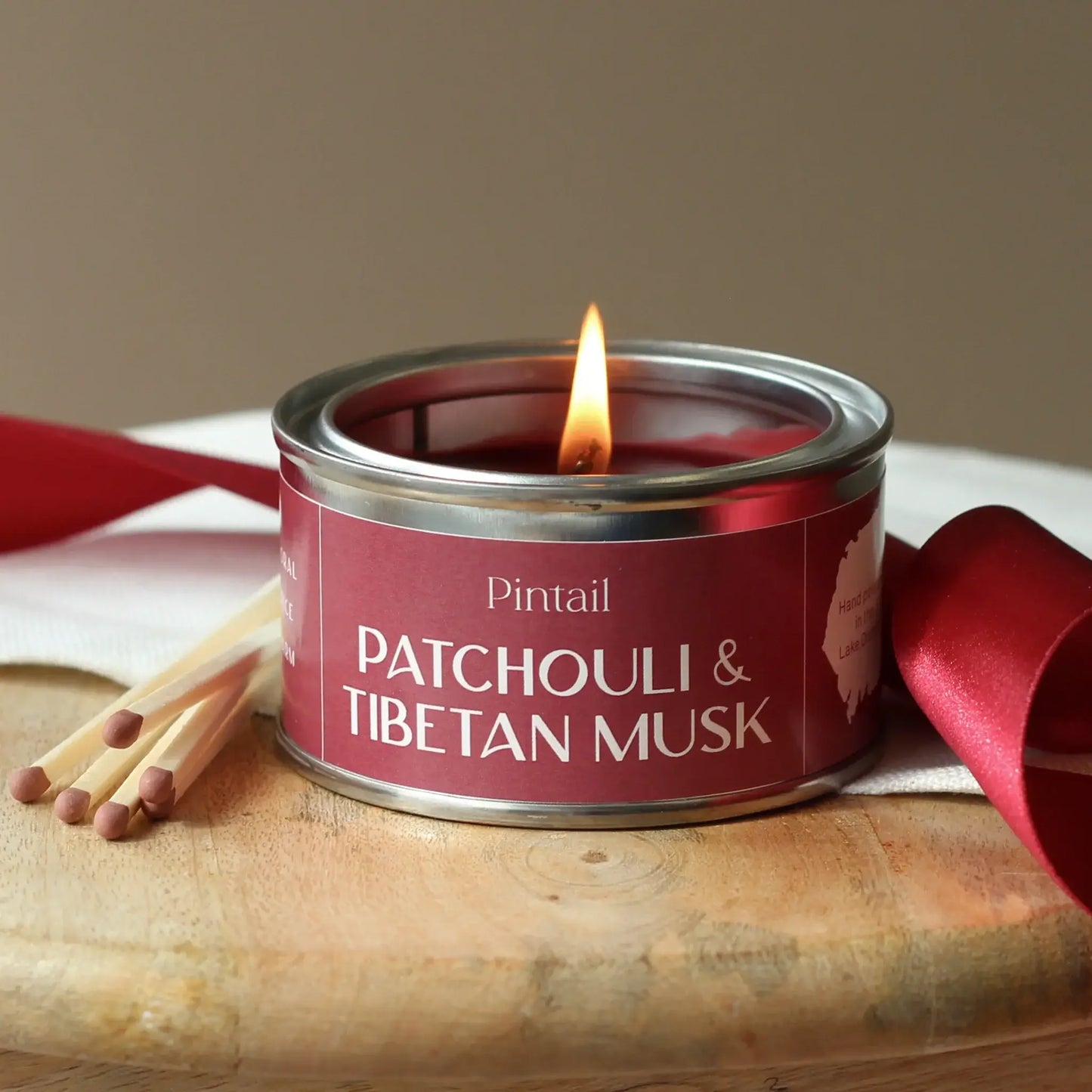 Pintail Candles - Patchouli & Tibetan Musk Paint Pot