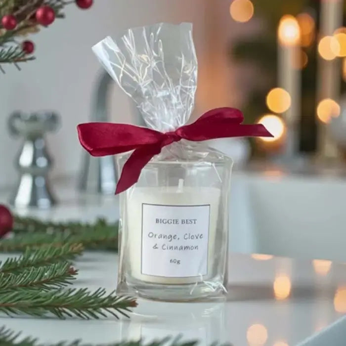 Biggie Best - Orange Cinnamon Wrapped Votive