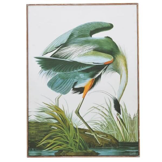 Green Tropical Crane Picture