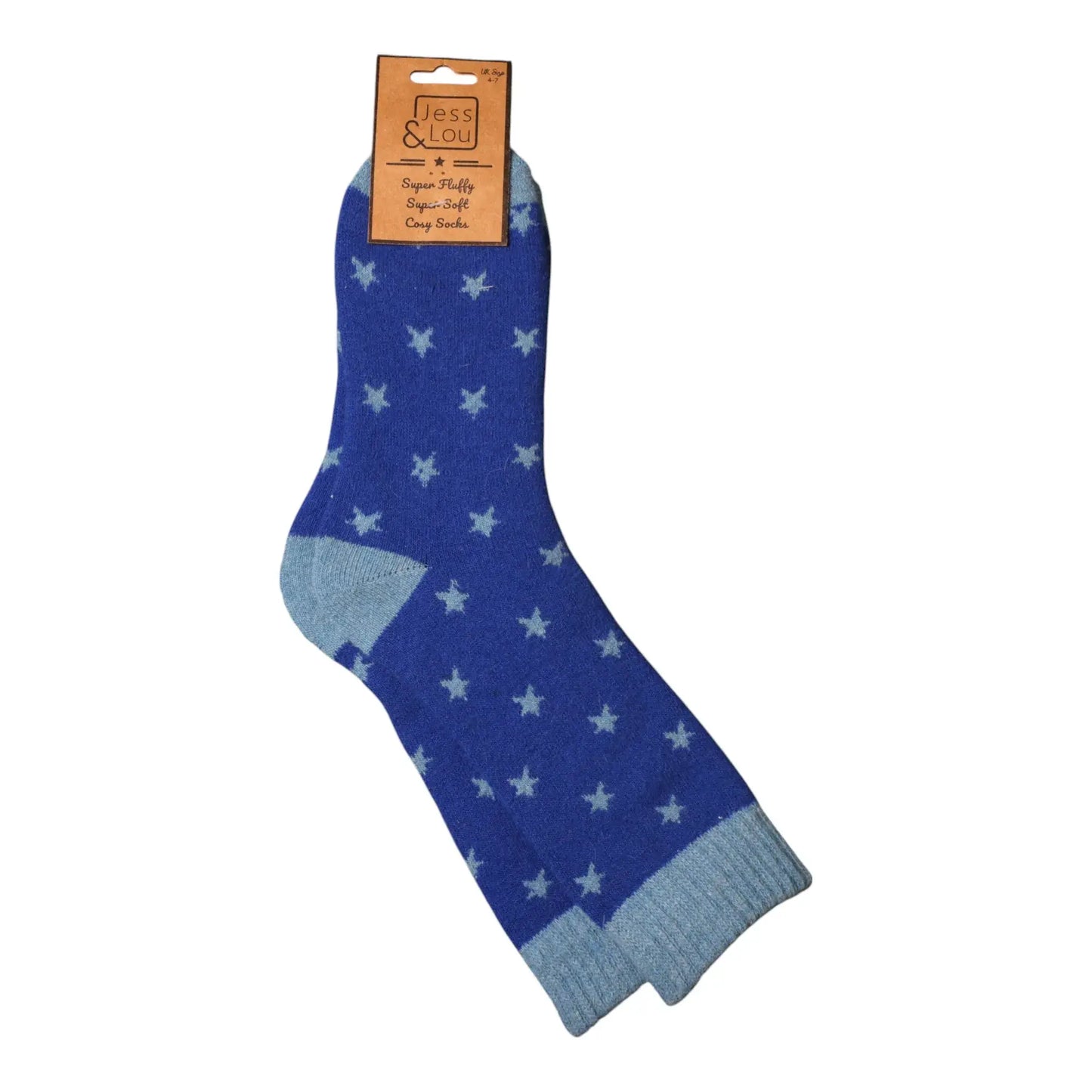Jess & Lou Stars Ribbed Socks