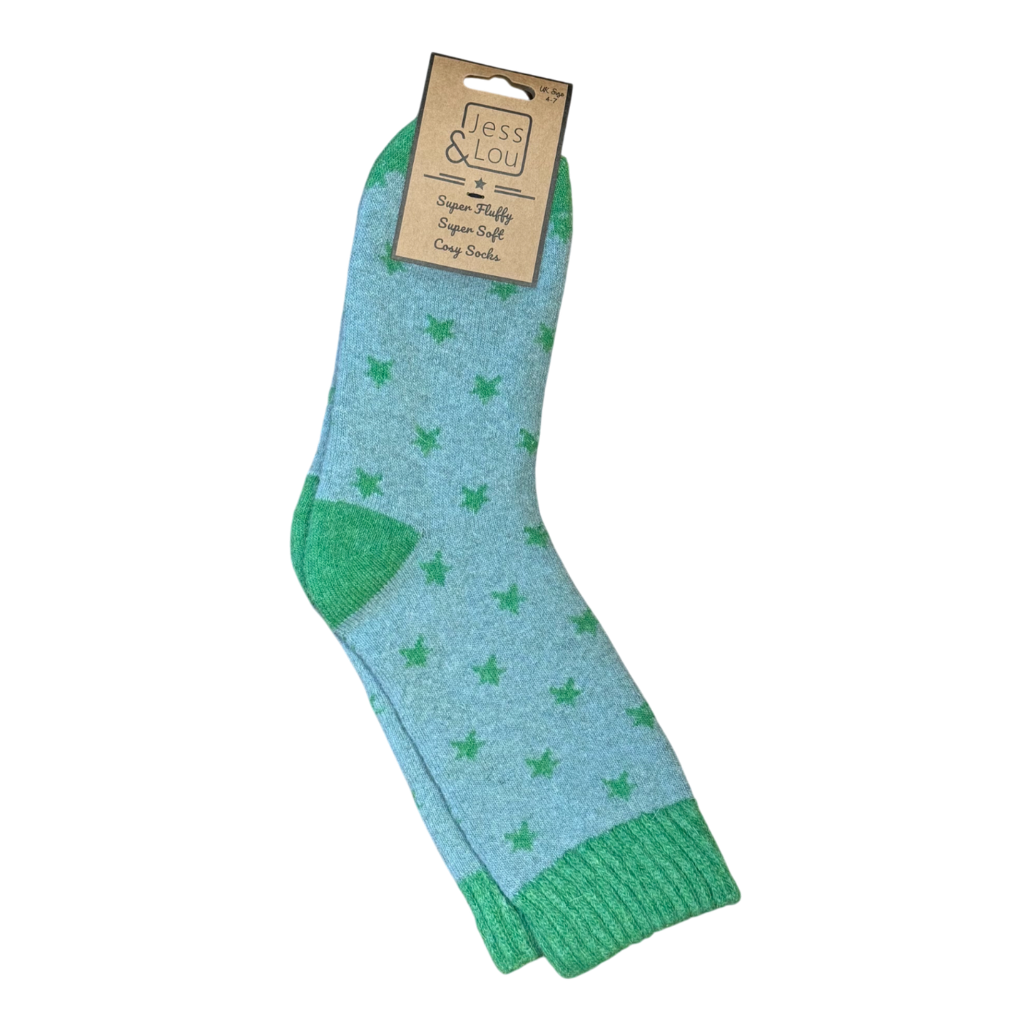 Jess & Lou Stars Ribbed Socks