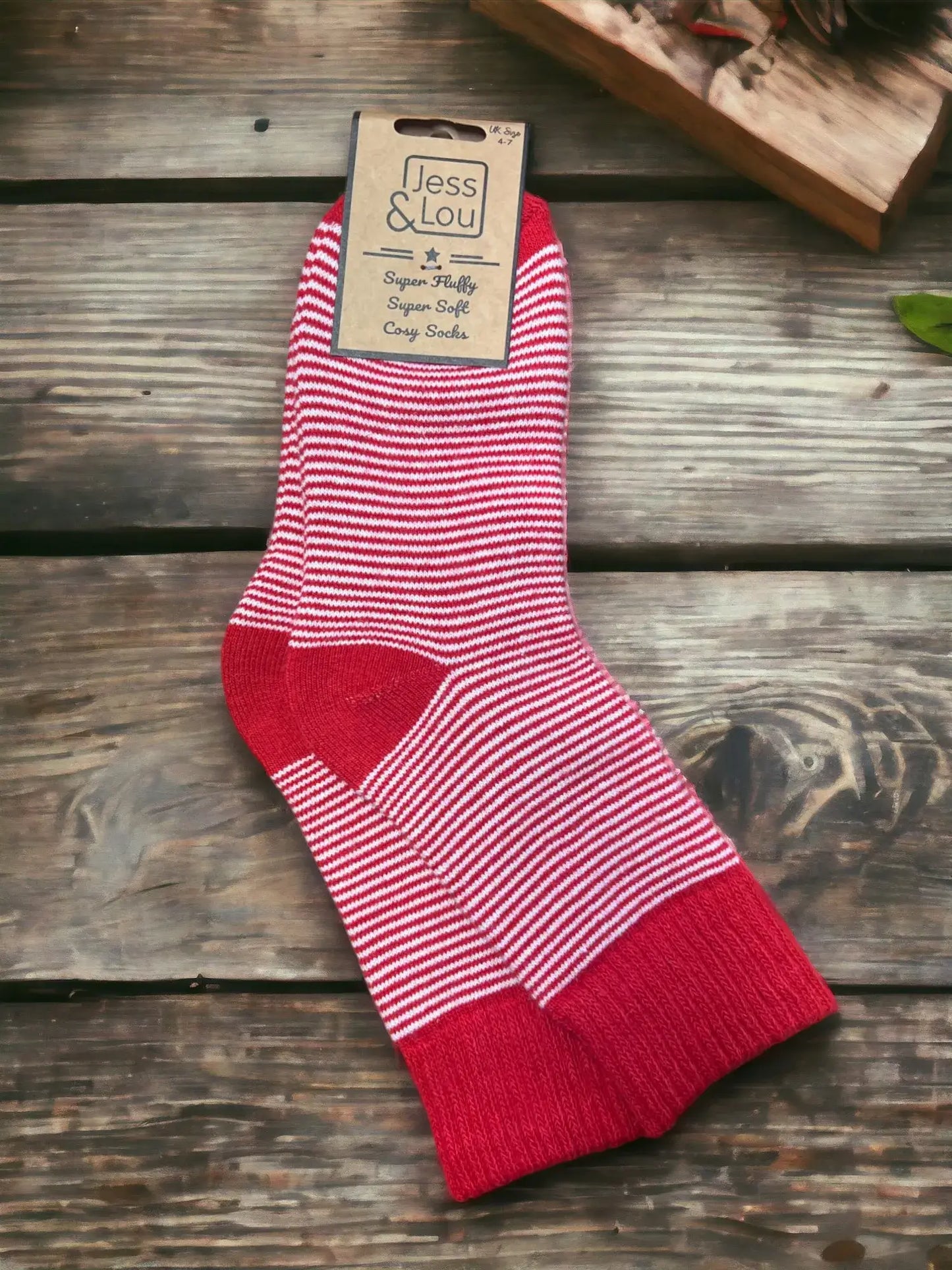 Jess & Lou - Sleek Stripe Ribbed Socks