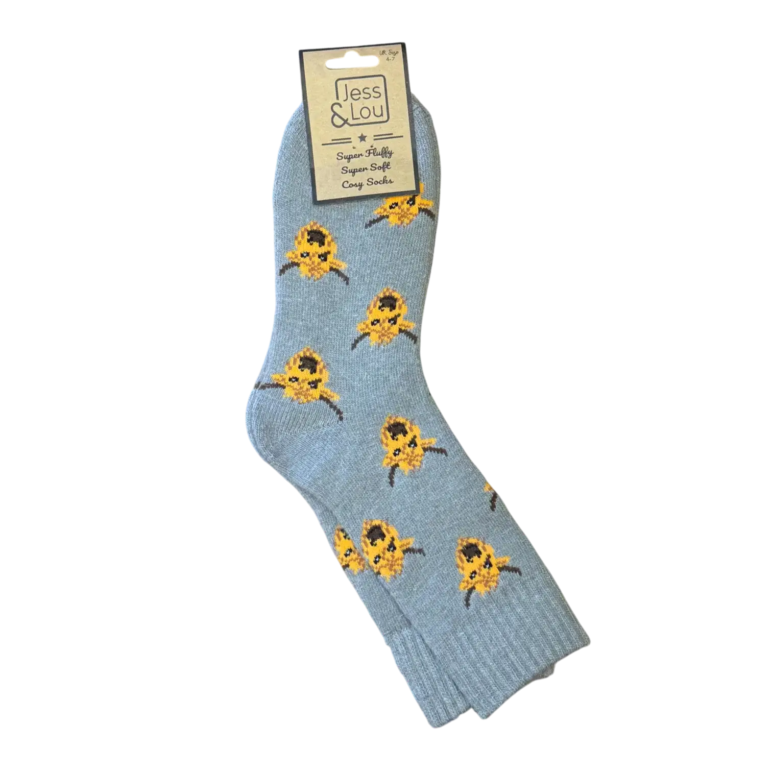 Jess & Lou Highland Cow Cosy Socks