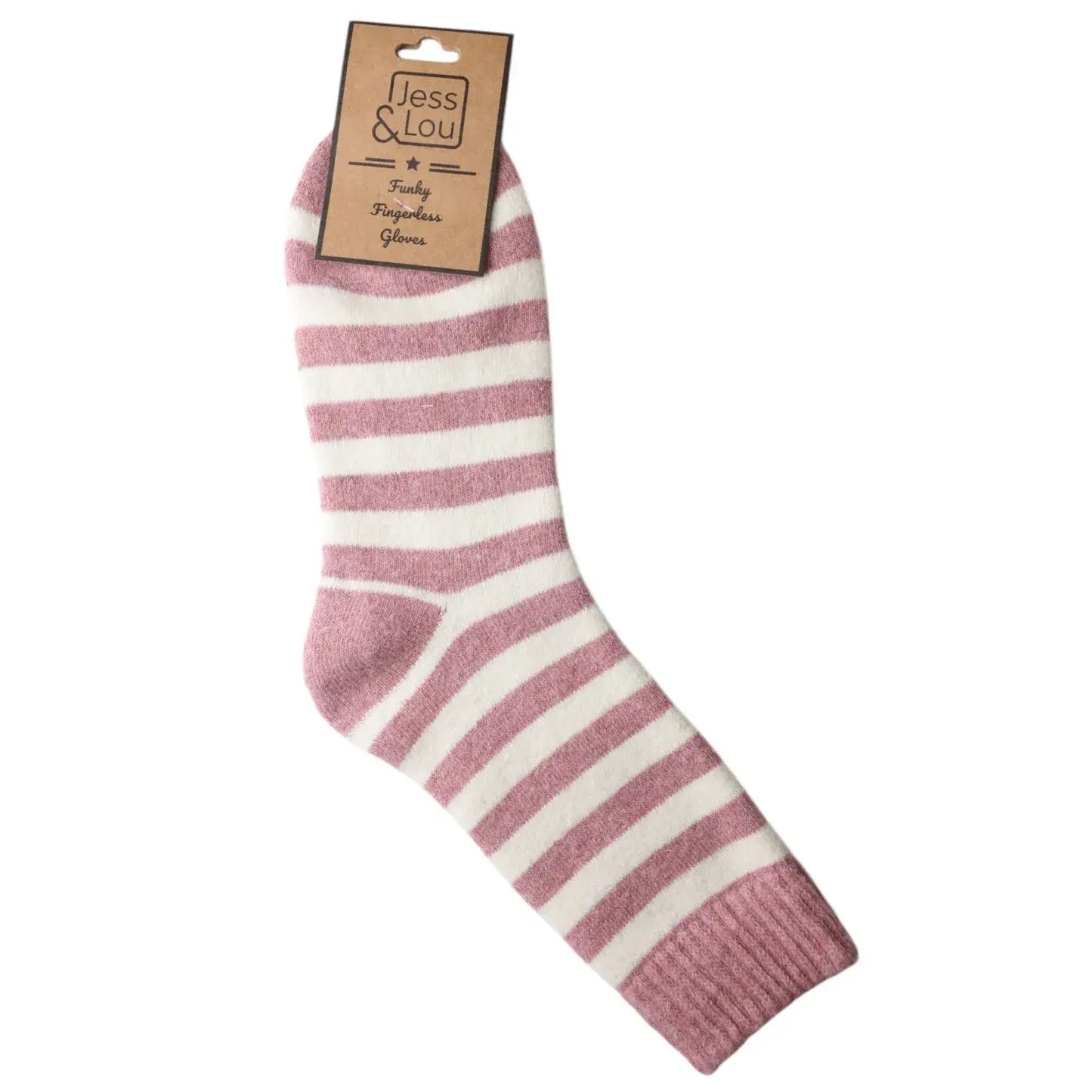 Jess & Lou Stripe Cosy Socks
