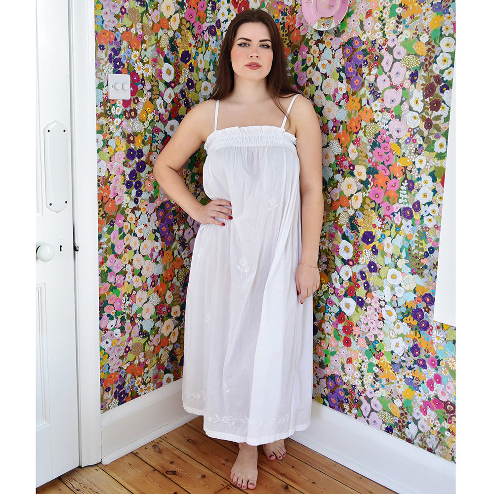Powellcraft - Francesca, Adjustable Spaghetti Strap Nightdress