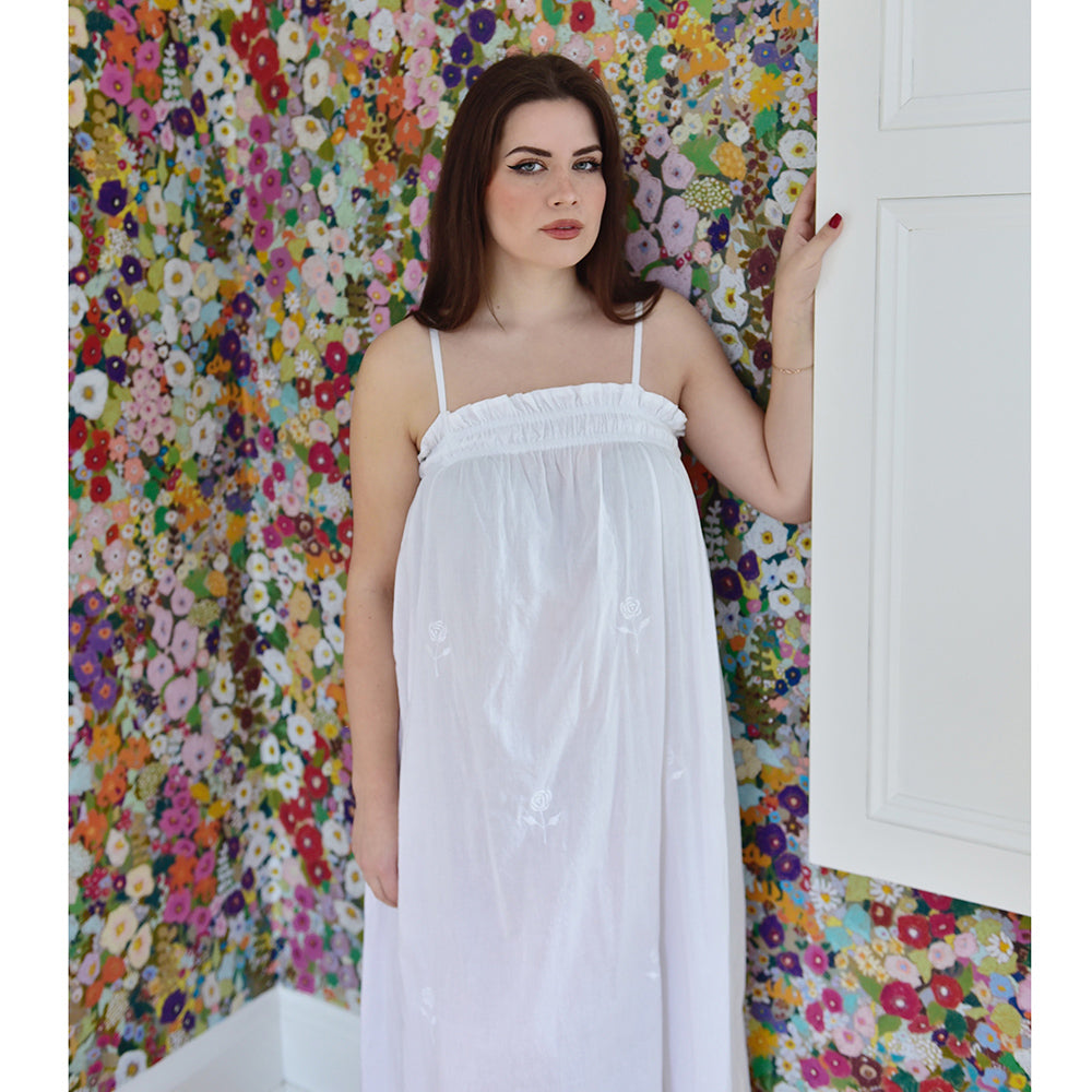 Powellcraft - Francesca, Adjustable Spaghetti Strap Nightdress