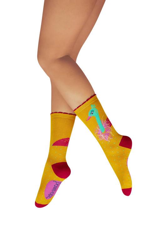 Powder Design Ladies Ankle Socks - Funky Emu
