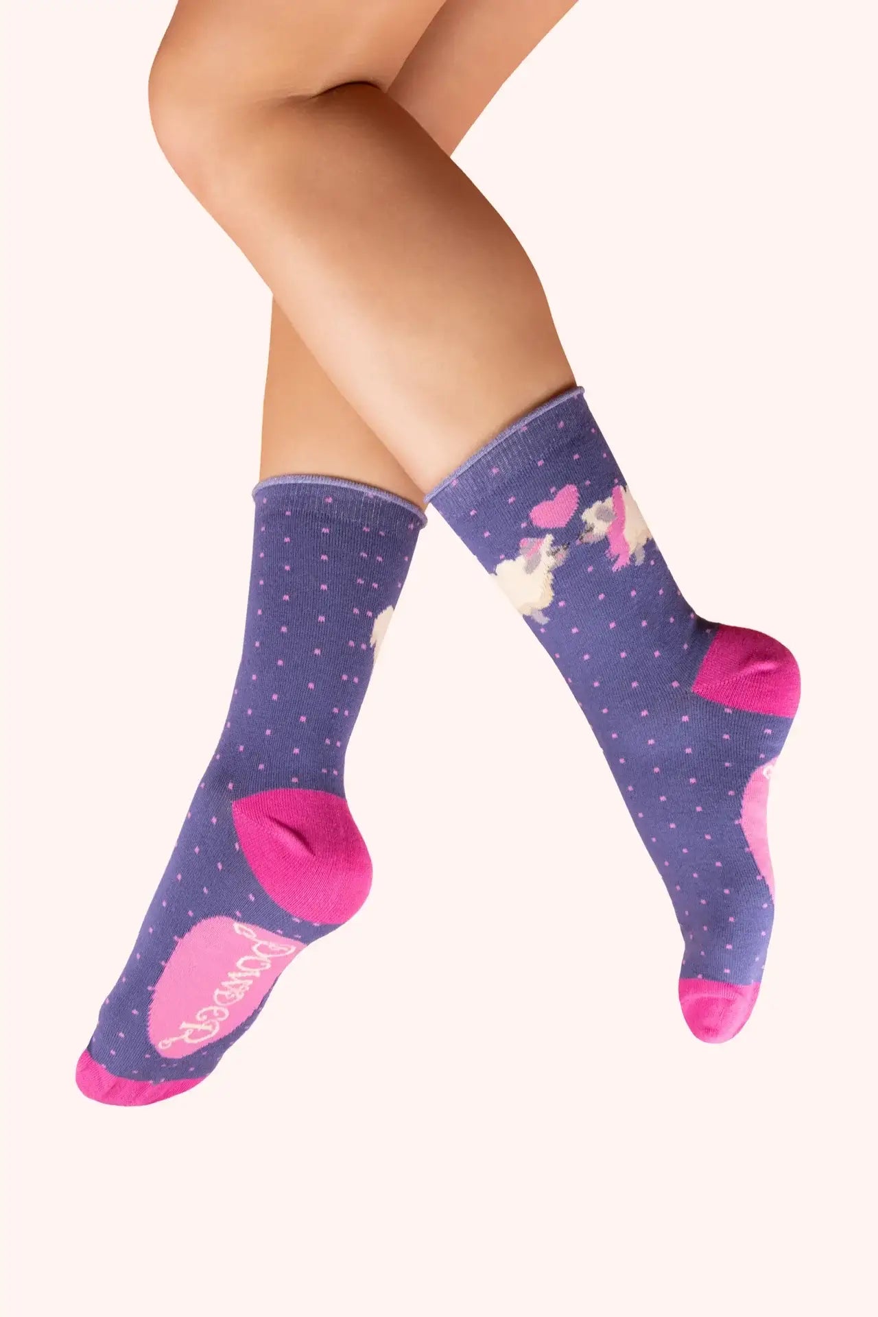 Powder Design Ladies Ankle Socks - Love-ly Sheep