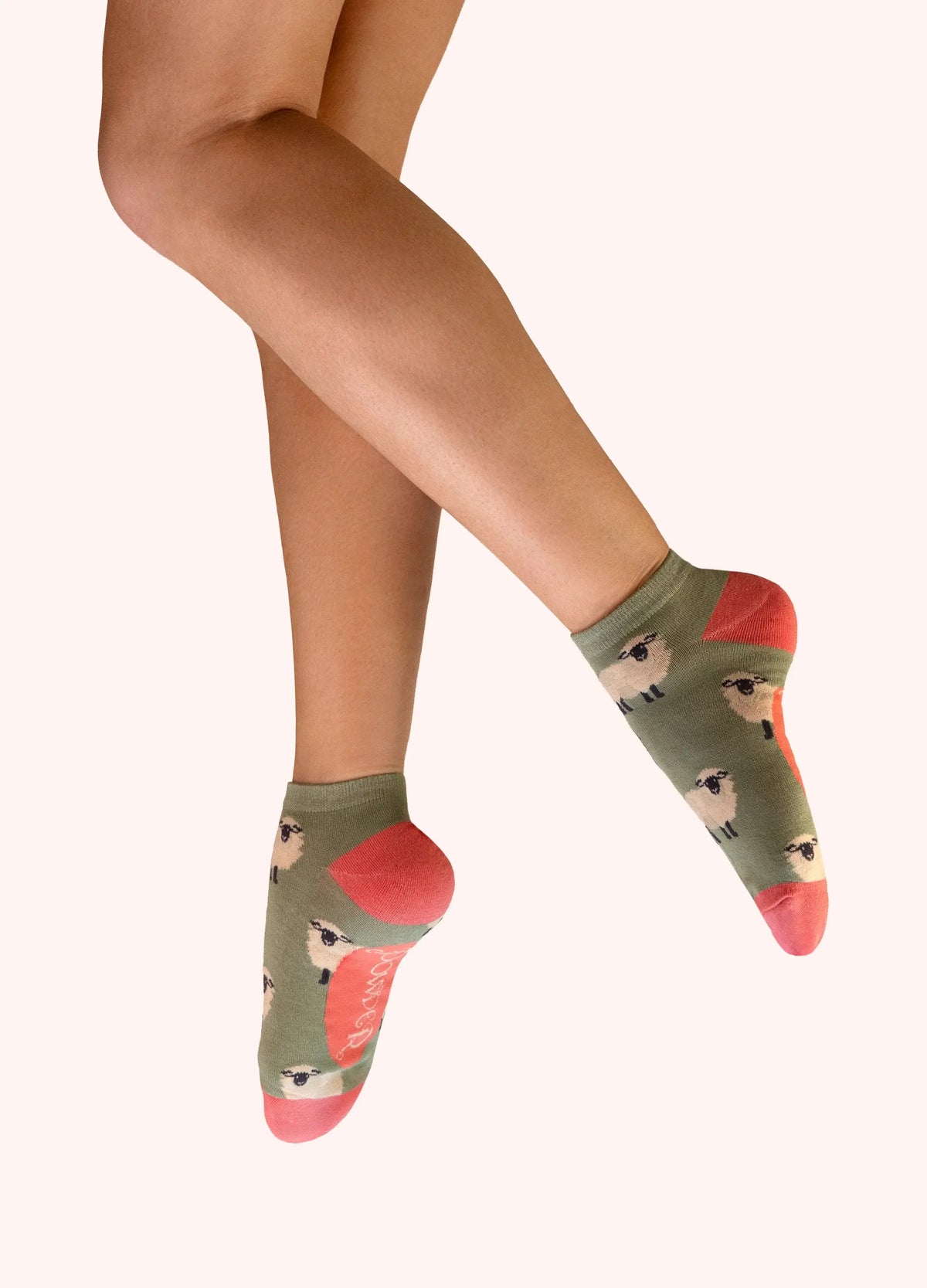 Powder Design Ladies Trainer Socks - Sheep