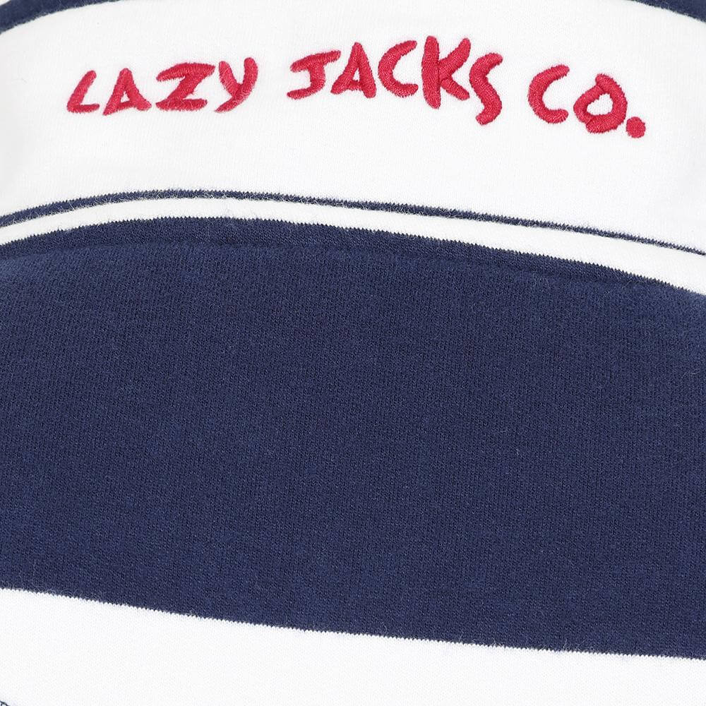 Lazy Jacks Classic Mens Striped Sweatshirt