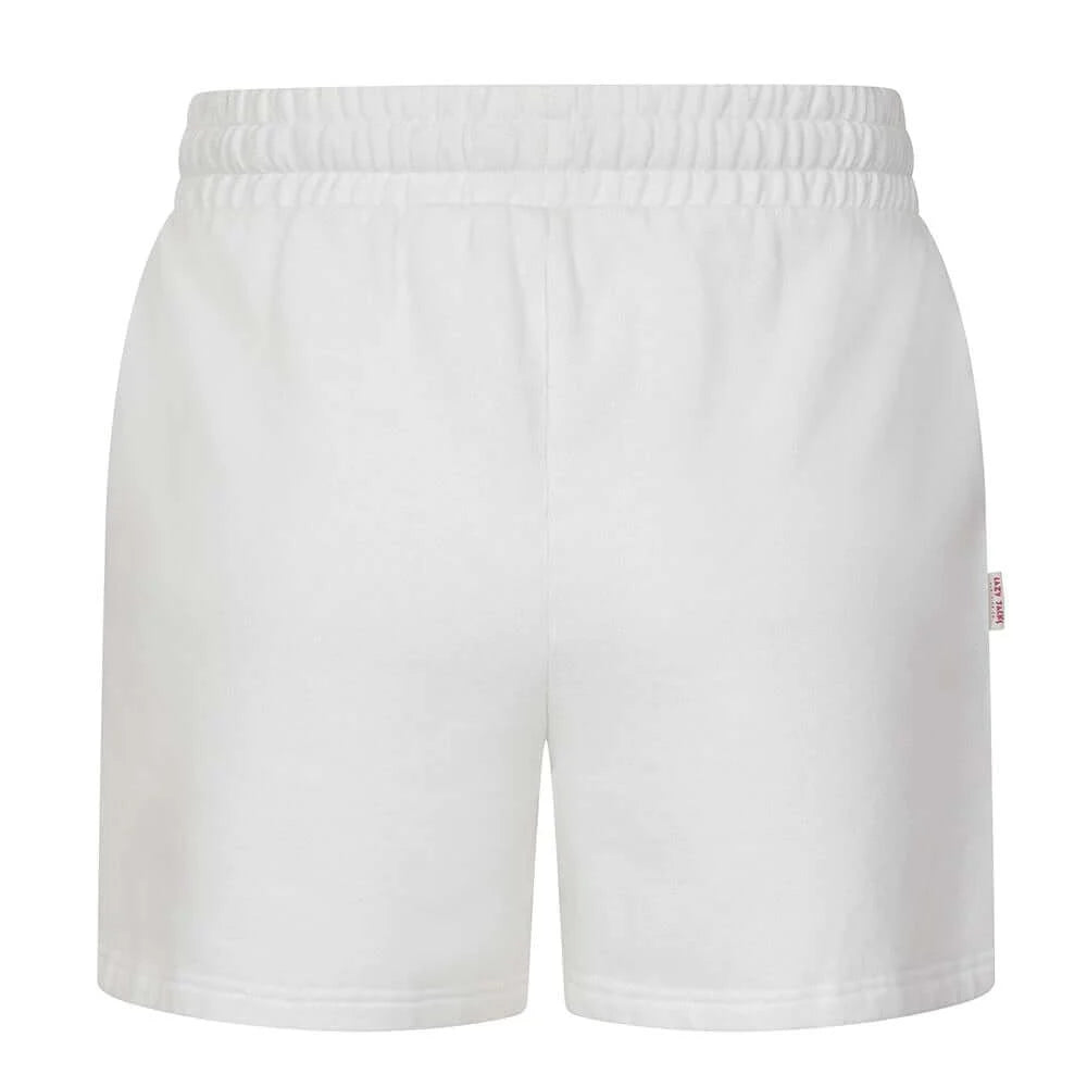 Lazy Jacks Clothing - Womens White Sweat Shorts