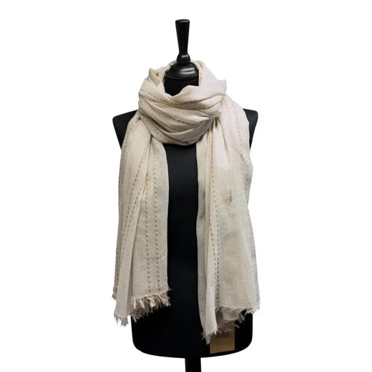 Jess & Lou - Fringe Edge Spring Scarf - 4 colours