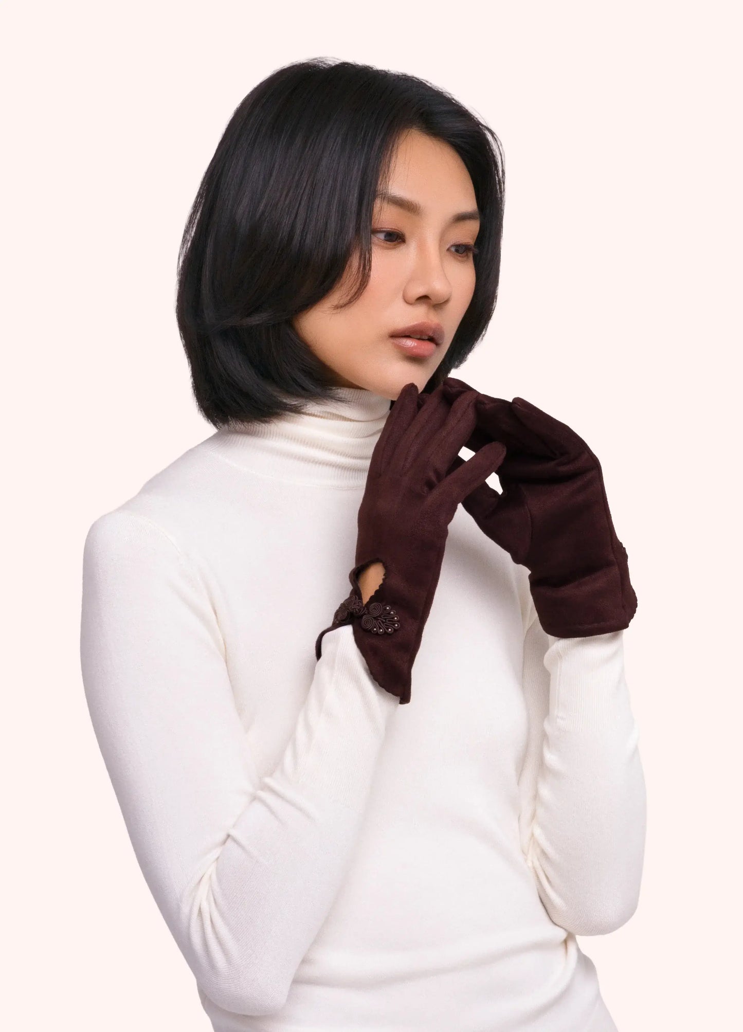 Powder Design Suki Gloves - Damson