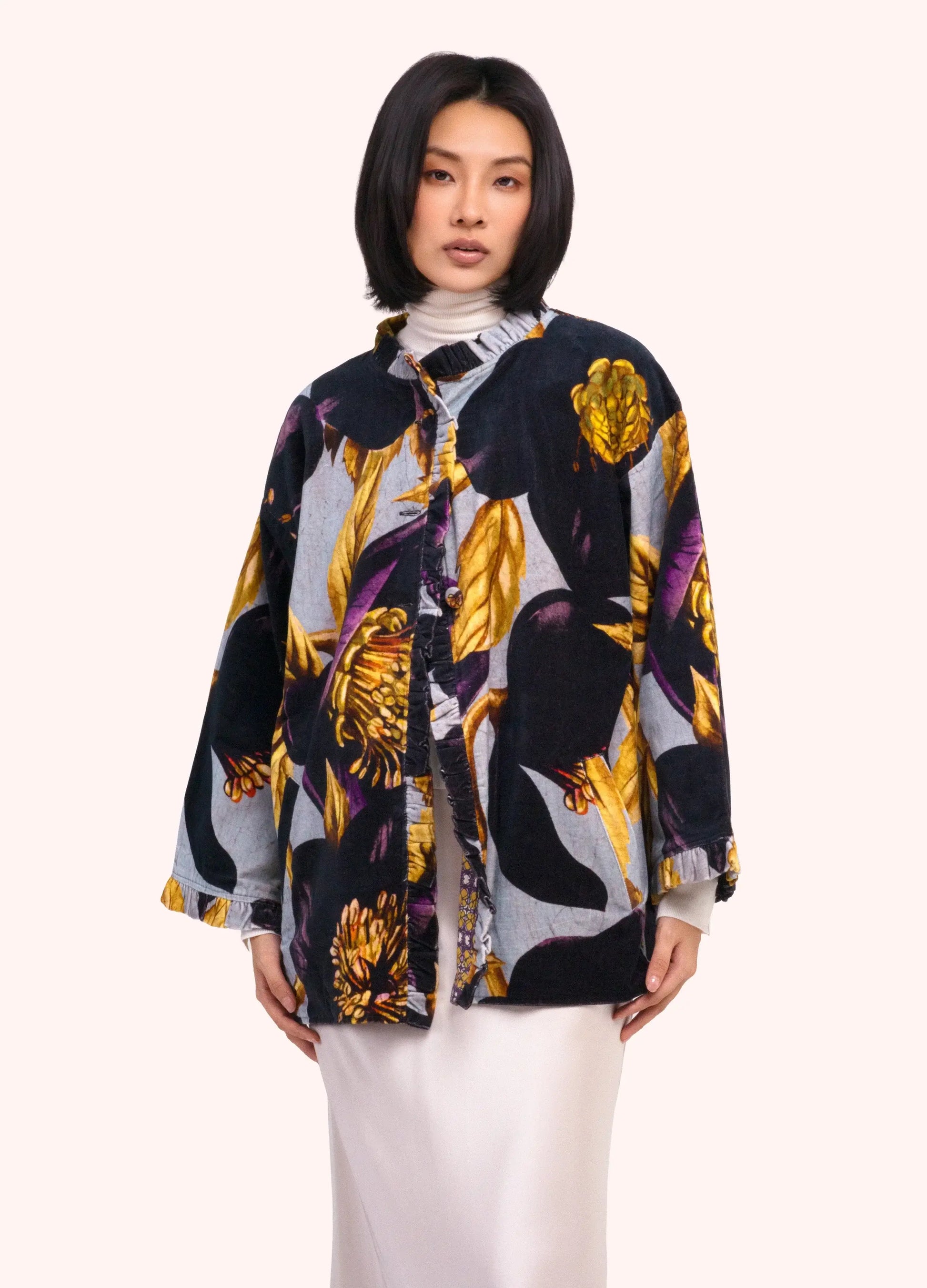 Powder Designs Hellebore Velvet Jacket