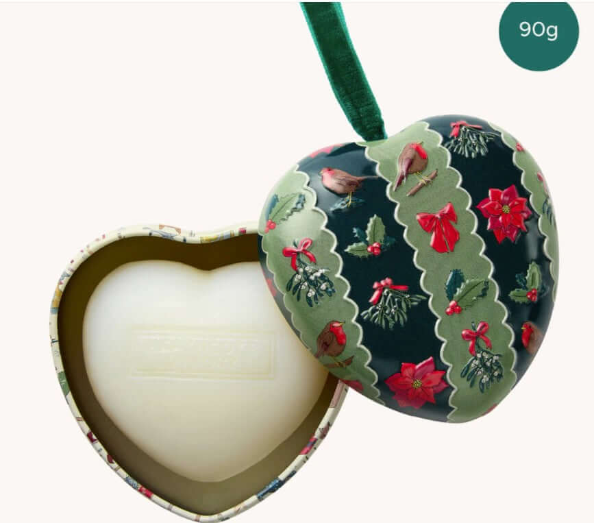 Heathcote's Emporium Scented Soap in Heart Shaped Tin