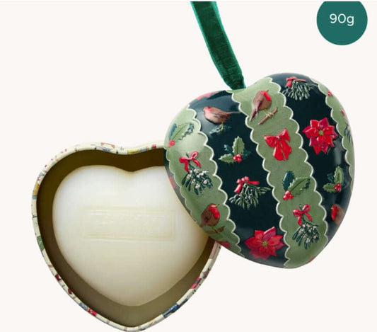 Heathcote's Emporium Scented Soap in Heart Shaped Tin