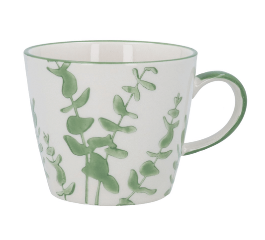 Green Eucalyptus Stoneware Mug