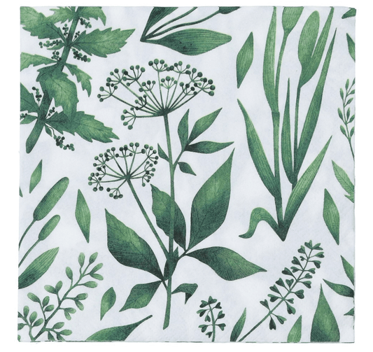 Pack of 20 Paper Napkins - Botanics
