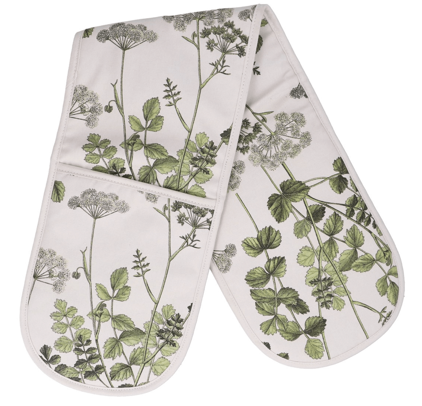 Cotton Oven Gloves - Spring Hedgerow