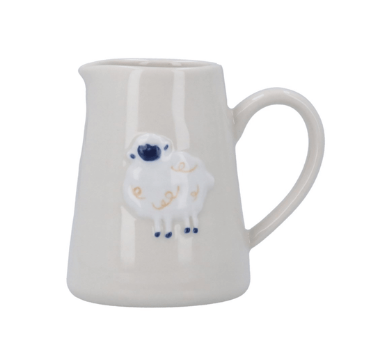 Stoneware Mini Jug 8cm - Lamb
