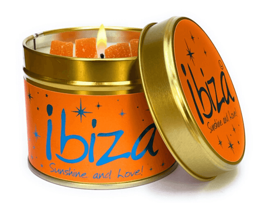 Lily Flame Ibiza Scented Candle Tin