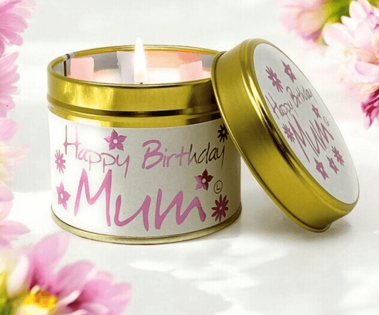 Lily Flame Happy Birthday Mum Scented Candle Tin