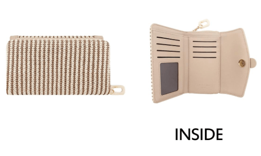 Woven Stripe Ladies Purse
