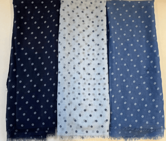 Spotty Summer Lightweight Scarf