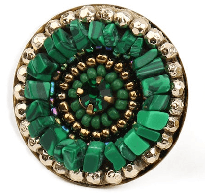Beaded Flower Rings