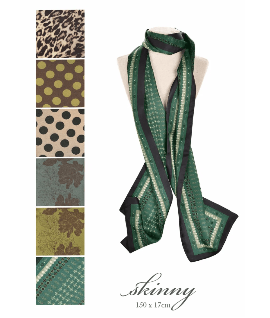 Skinny Double Sided Scarves