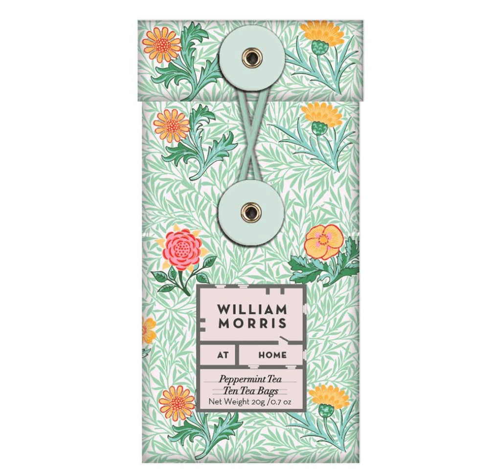 William Morris Box of 10 Peppermint Tea Sachets