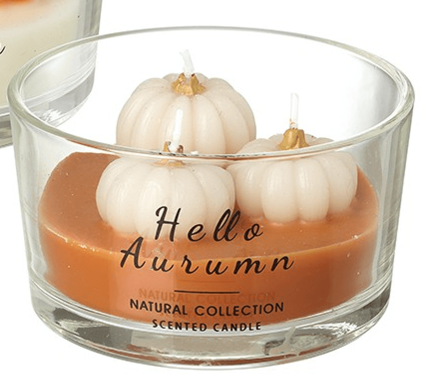 Pumpkin Detail Candles