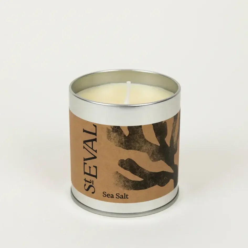 St Eval Artisan Candles - Sea Salt Scented Tin Candle